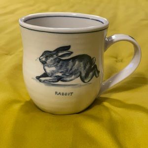 Molly Hatch for Anthropologie Rabbit Mug